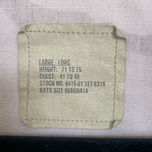 Custom Vintage Camouflage Jacket with Smile Design. XL/Long - Picture 6 of 6